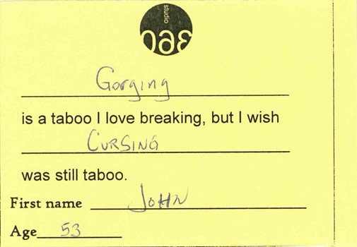 Studio 360 taboos